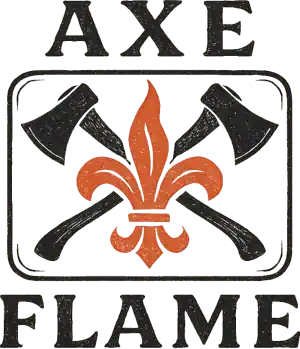 AXE and FLAME logo